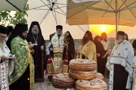 Ιερά Μητρόπολη Ρεθύμνης και Αυλοποτάμου: Υποδέχθηκε την Τιμία Κάρα της Οσίας Γαβριηλίας της Κωνσταντινουπολιτίσσης και Ελεήμονος
