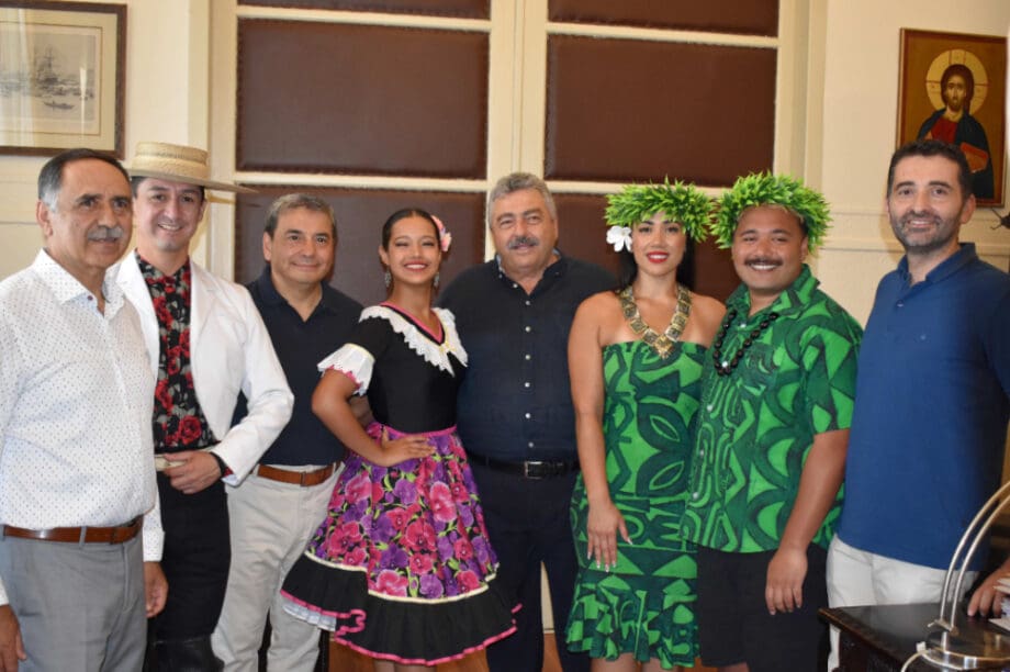 Ο Πρέσβης της Χιλής επισκέφτηκε τον Αντιπεριφερειάρχη Χανίων, κ. Νικόλαο Καλογερή