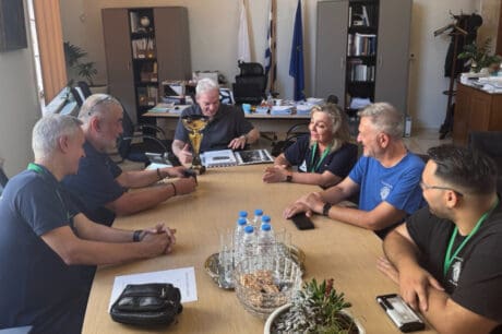 Συνάντηση του Αλέξη Καλοκαιρινού με τον Πρωταθλητή Ελλάδας 2025 Σκακιστικό Όμιλο Ηρακλείου