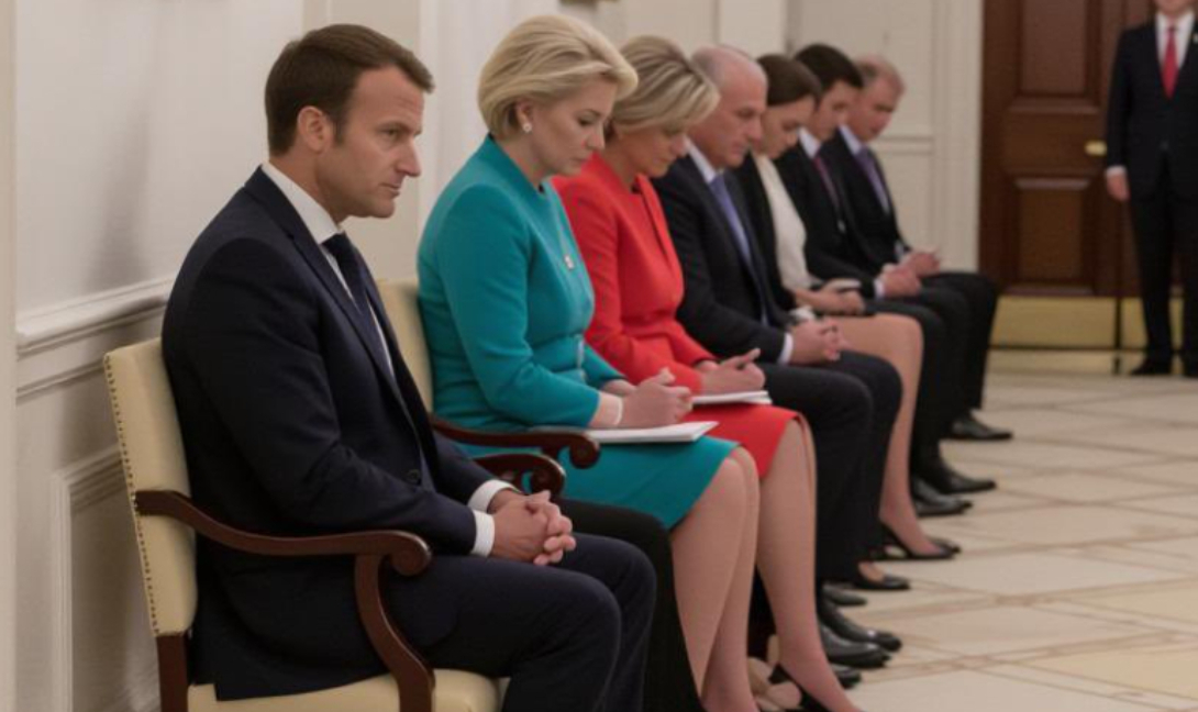 Ψεύτικη η φωτογραφία-viral των Ευρωπαίων ηγετών στον Λευκό Οίκο!