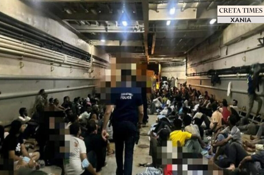 Αρματαγωγό μετανάστες