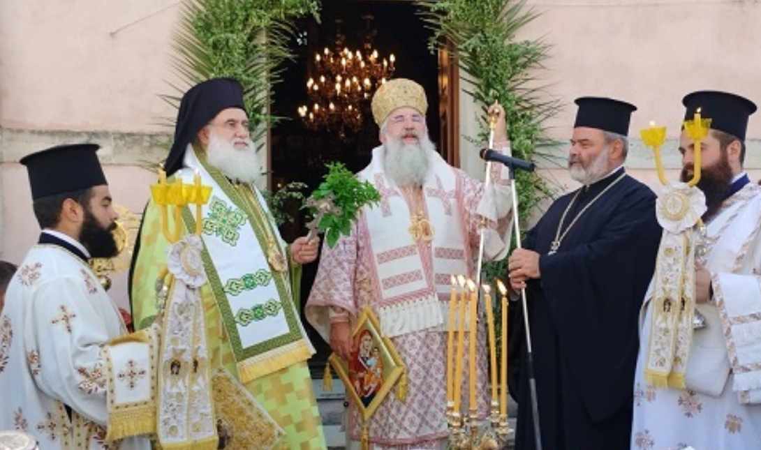 Με λαμπρότητα και πλήθος κόσμου τελέστηκε το πανηγύρι της Τιμίας Ζώνης στις Δαφνές – Δείτε φωτογραφίες