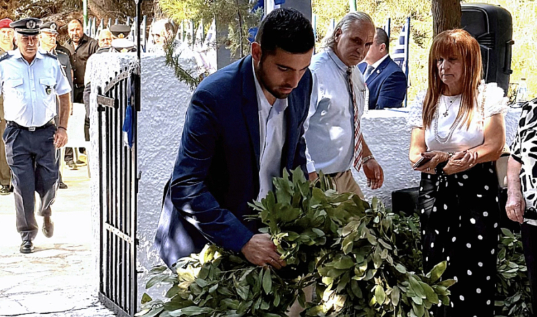 Ο Κωνσταντίνος Κεφαλογιάννης παρευρέθη στην εκδήλωση τιμής και μνήμης για τους Ήρωες του Σοκαρά