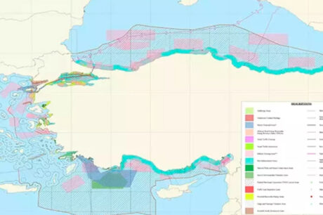 Θαλάσσια πάρκα Τουρκία χάρτης