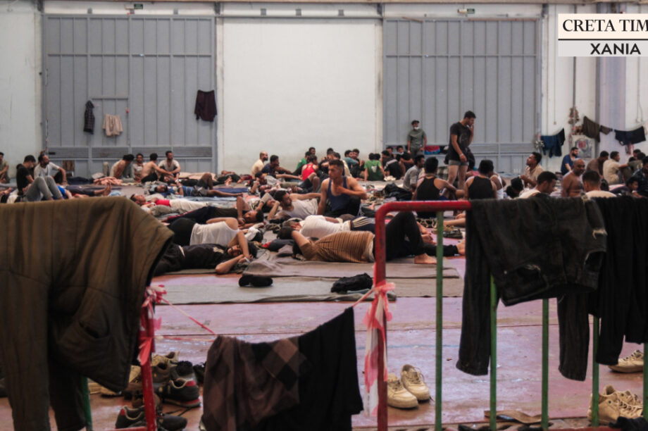 Ανεξέλεγκτες καταστάσεις στον χώρο φιλοξενίας μεταναστών στην Αγυιά, ένταση και συμπλοκές