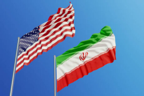 ΗΠΑ Ιράν σημαίες