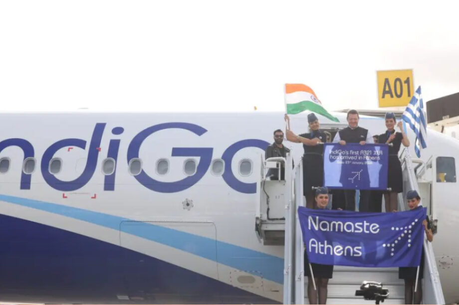 Ξεκίνημα της IndiGo στις απευθείας πτήσεις από Ινδία στην Ελλάδα