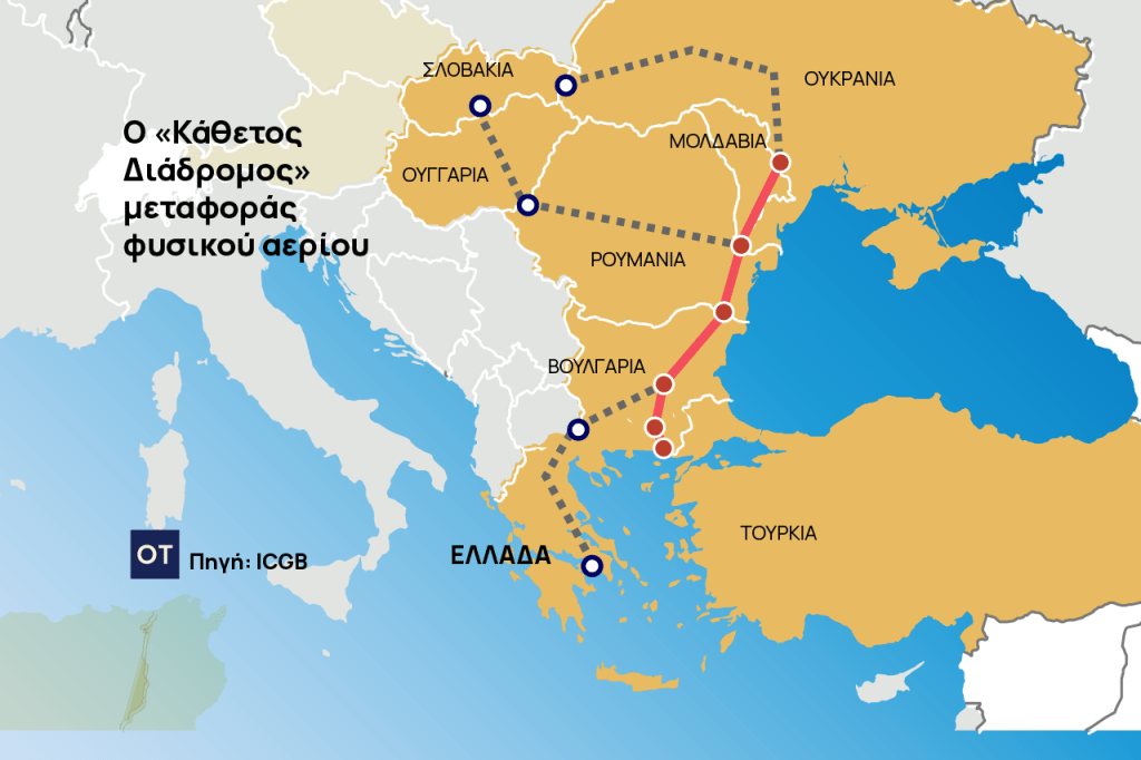 Κάθετος Διάδρομος: Πιέσεις ΗΠΑ για άρση των εμποδίων στη μεταφορά LNG