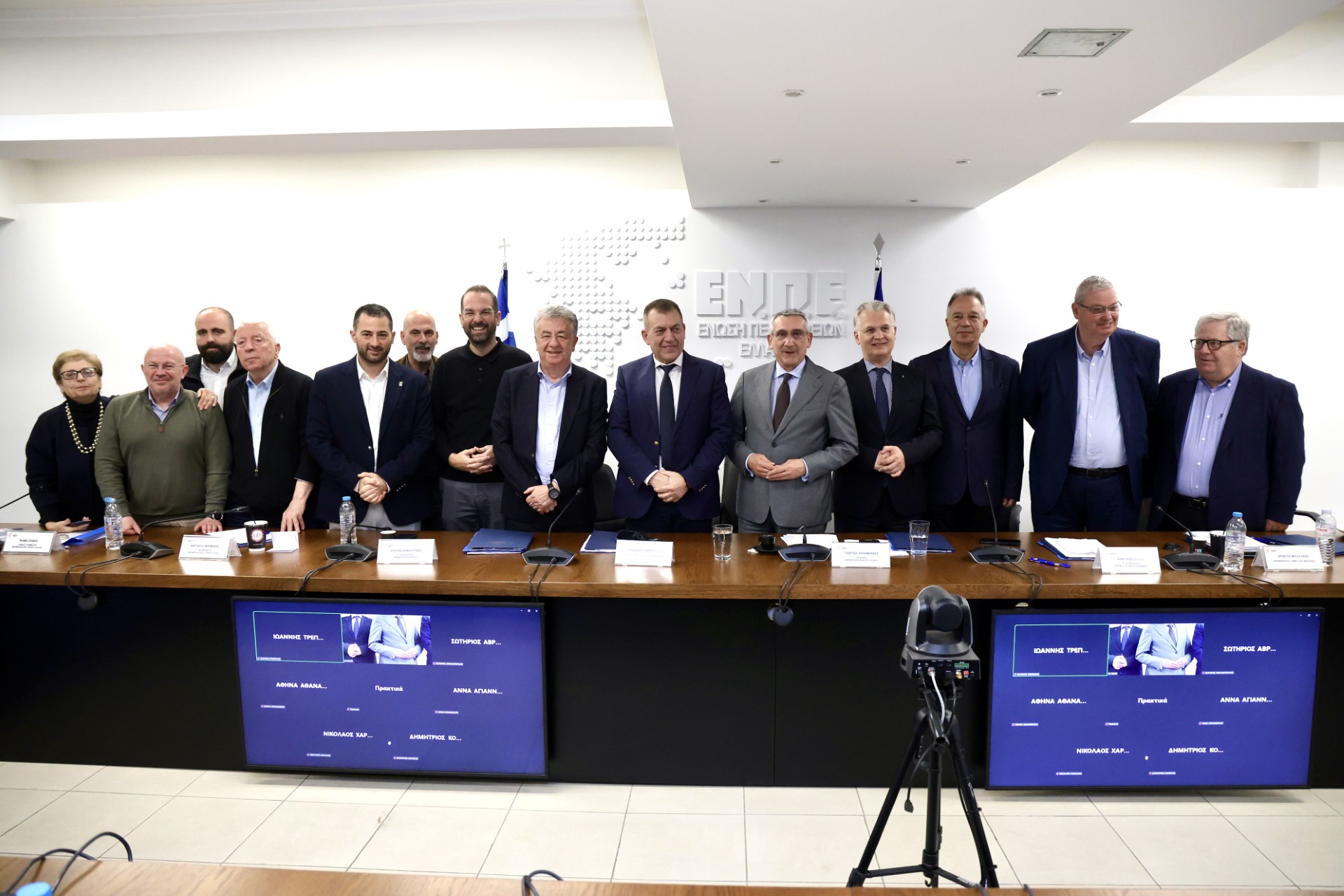 Αρναουτάκης στην ΕΝΠΕ: Παρουσιάστηκε το νέο ψηφιακό σύστημα χαρτογράφησης του ελληνικού αθλητισμού