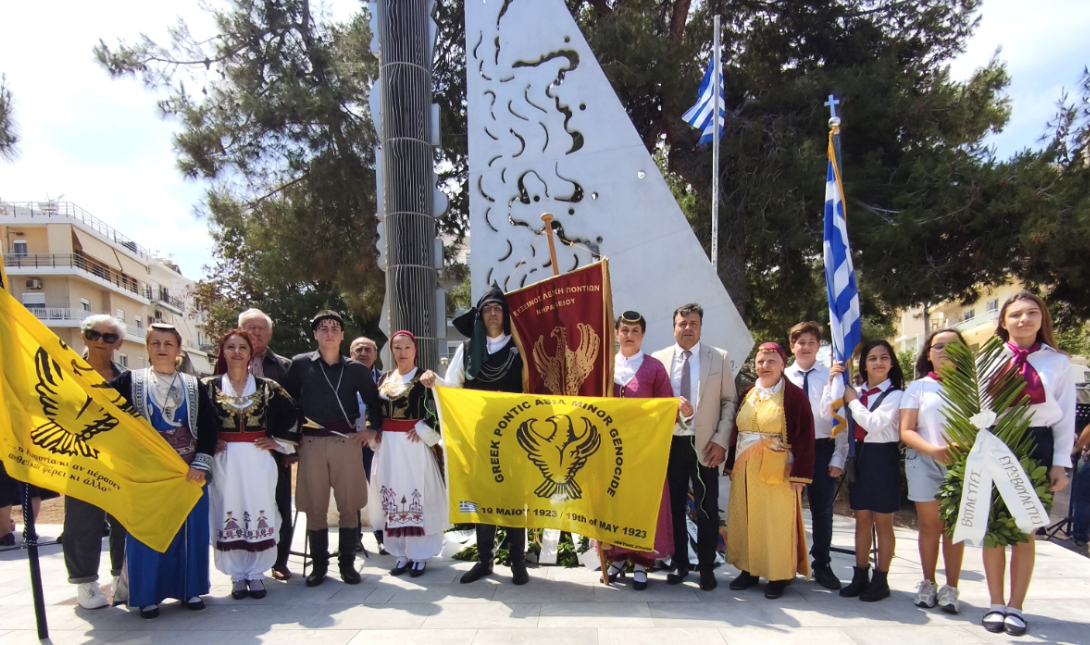 Το Ηράκλειο τίμησε την Ημέρα Μνήμης της Γενοκτονίας του Ελληνισμού του Πόντου (φωτογραφιές)