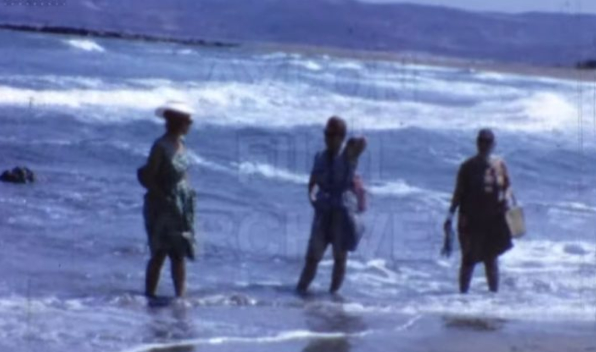 Καλοκαίρι 1962 – Η παραλία Μαύρος Μόλος Κισσάμου